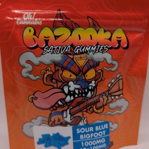 Blue Bigfoot Edible Gummies (1000mg) - Sativa